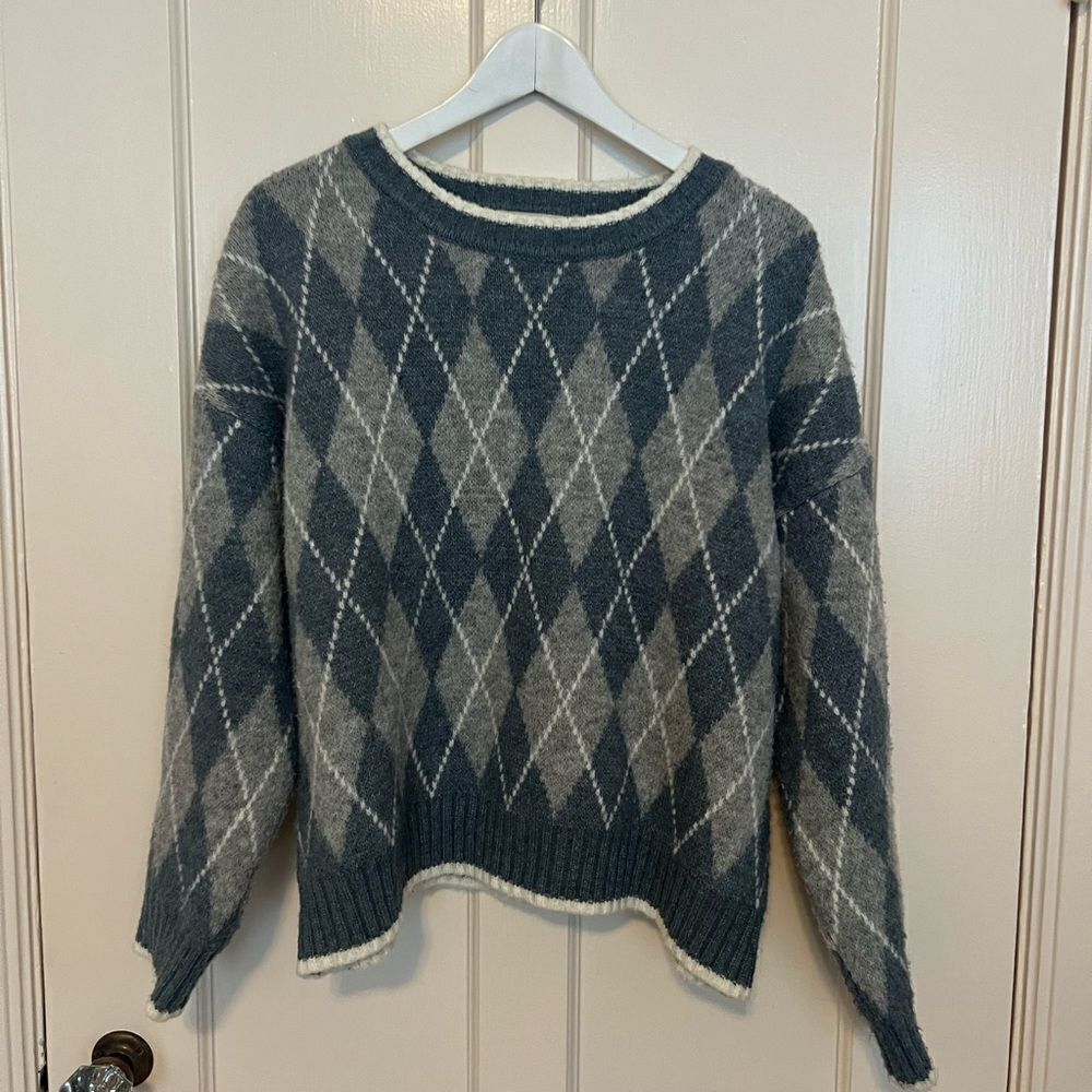 Ann Ber Argyle Sweater